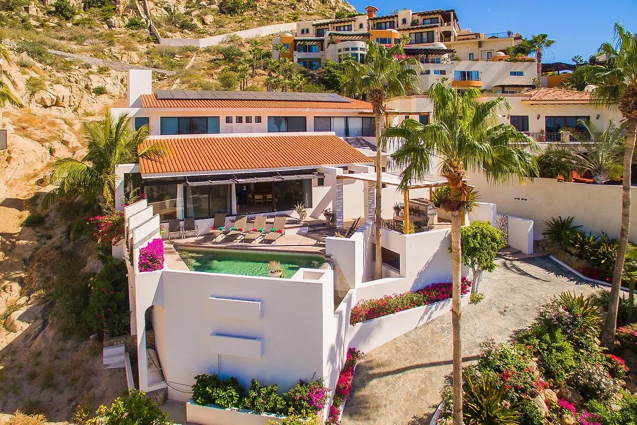 Gorgeous Ocean View Fits 17 Guests, Villa del Sol Cabo San Lucas Mexico